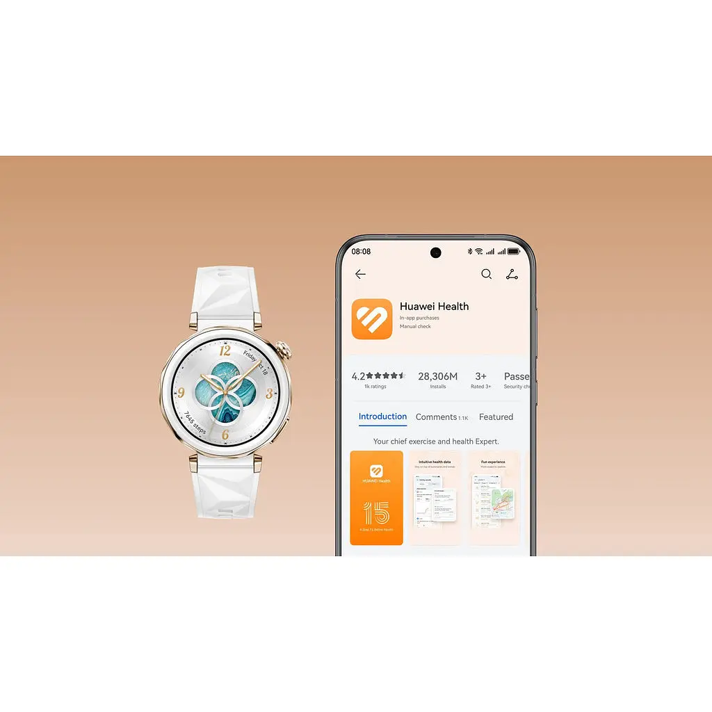 Смарт годинник Huawei Watch GT 5 Pro 42mm White - фото 9