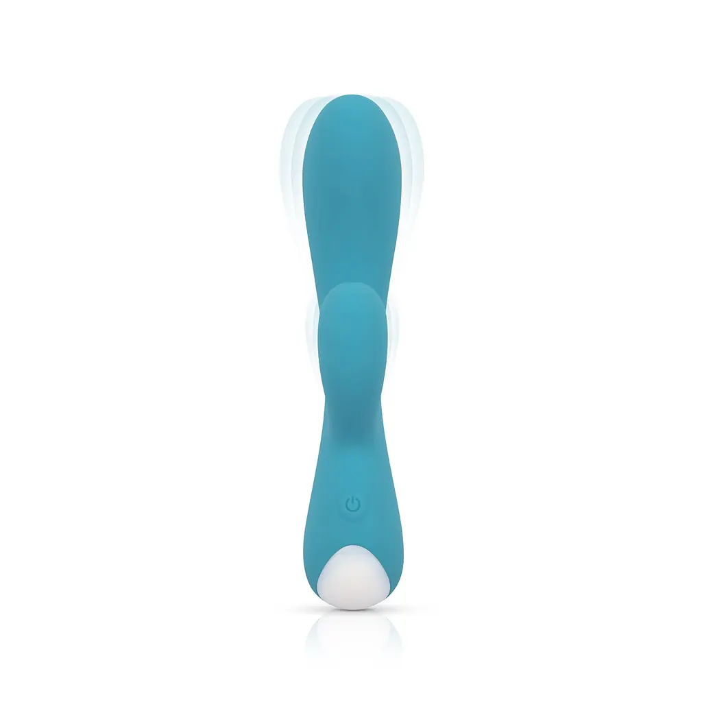 Вібратор-кролик Cala Azul - Martina Rabbit Vibrator, ергономічна форма, 10 режимів - фото 2
