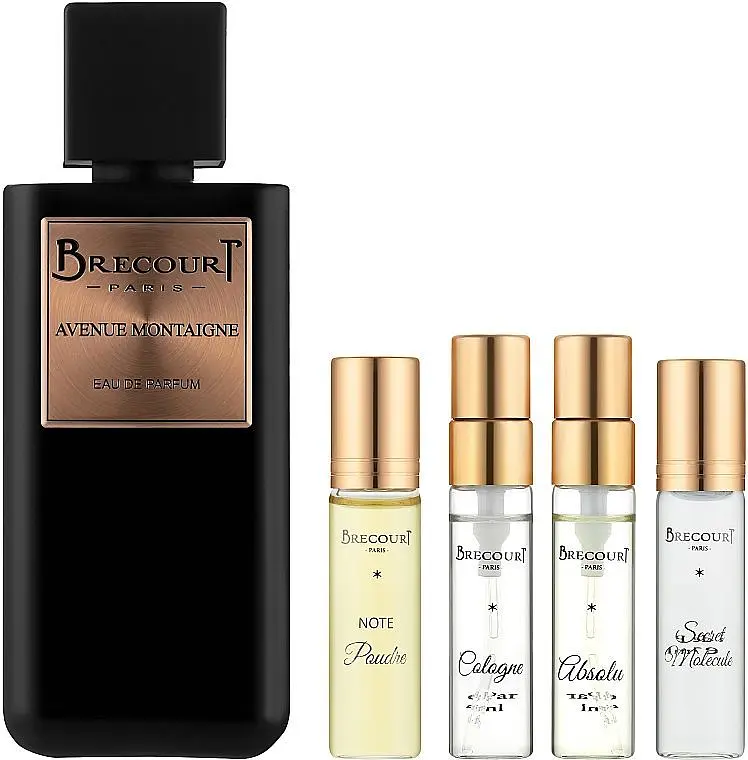 Оригінал Набір Brecourt Avenue Montaigne (edp 100ml + 5ml absolu + 5ml col + 2 х 7ml) - фото 2