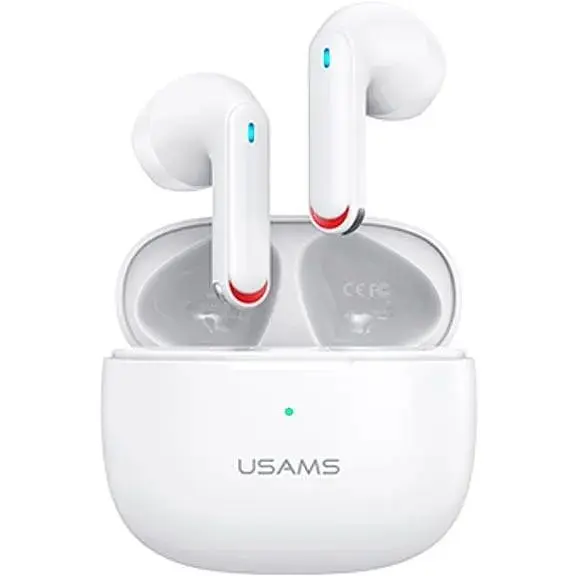 Наушники Bluetooth Usams TWS NX10 беспроводные 35 / 320mAh 5h розовые - фото 3