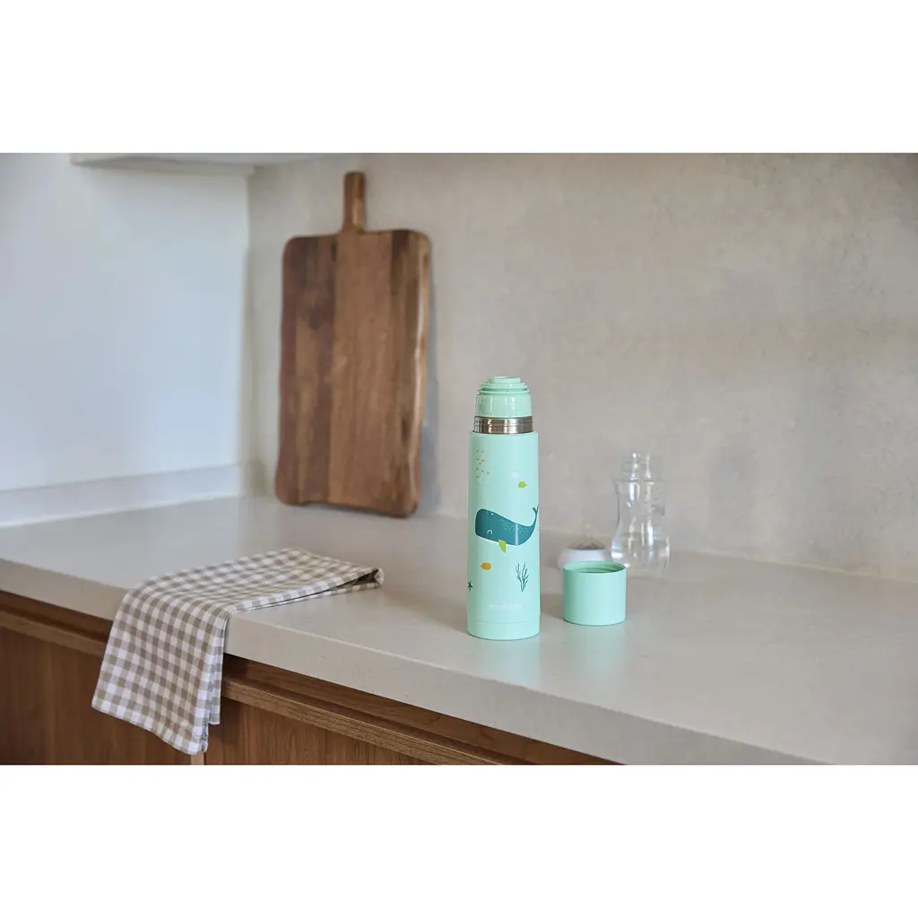 Термос Miniland Ocean Whale 500 мл бірюзовий (89616) - фото 6