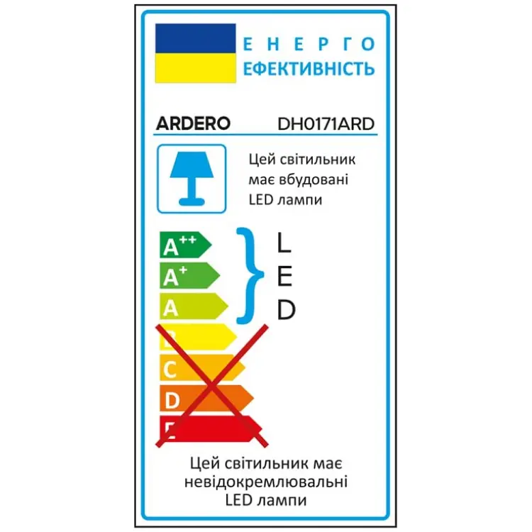 Архітектурний світлодіодний накладний світильник Ardero DH0171ARD Cube 3000K чорний 10 Вт (80682) - фото 6
