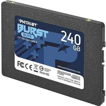 SSD диск Patriot Burst Elite 240GB 2.5" SATAIII TLC (PBE240GS25SSDR) - фото 3