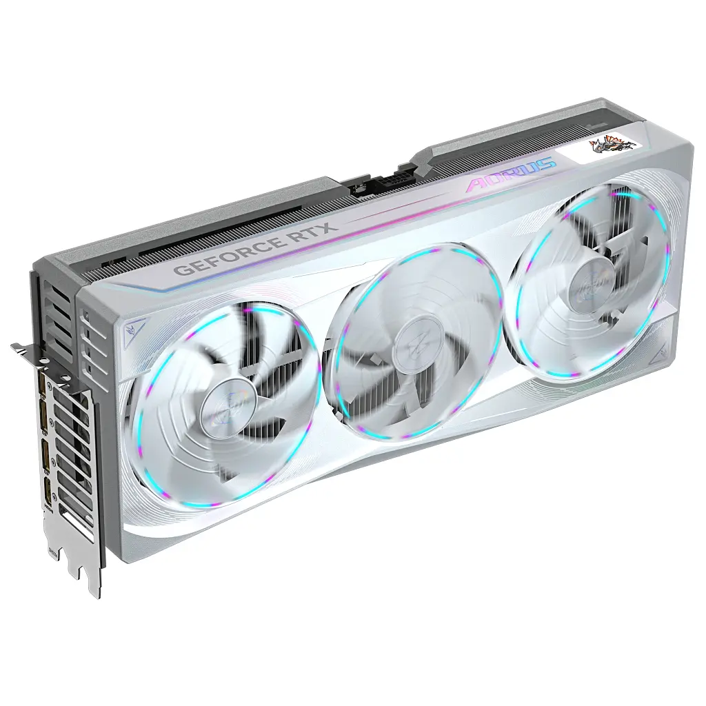 Відеокарта GIGABYTE GeForce RTX5090 32GB MASTER ICE (GV-N5090AORUSM ICE-32GD) - фото 4
