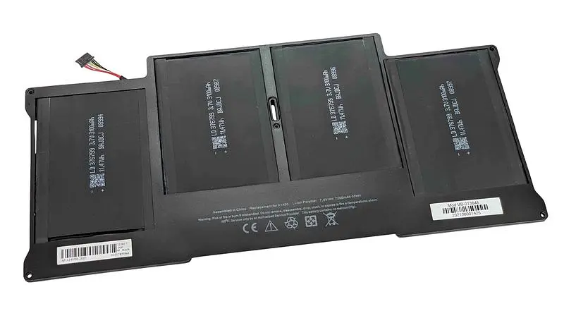 Акумулятор для ноутбука Apple A1405 7.6V Black 7200 mAh - фото 2