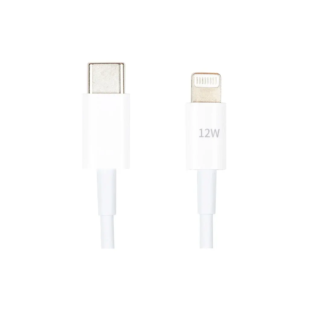 Дата кабель USB-C to Lightning 1.0m 12W PowerPlant (CA913275) - фото 2