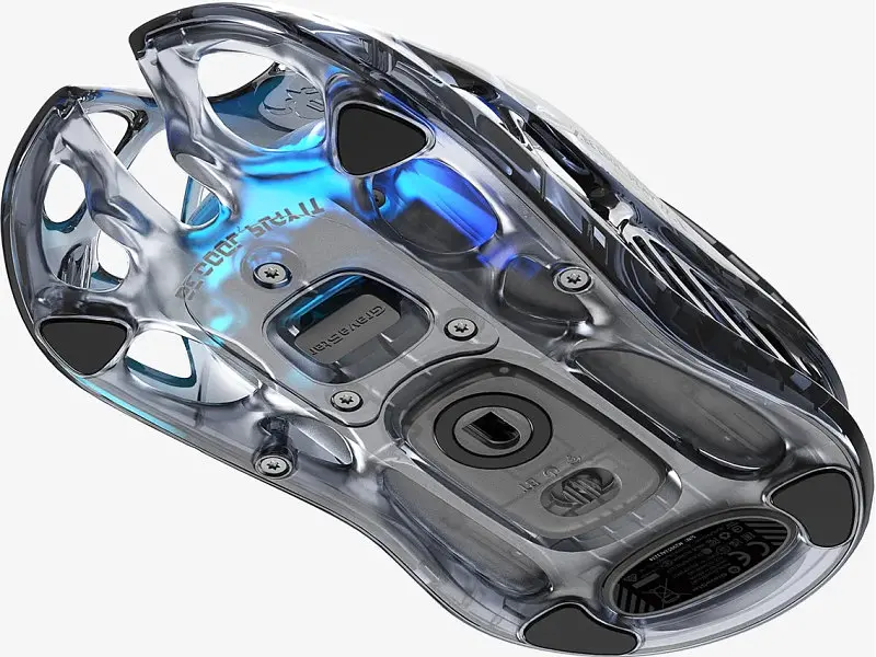 Миша Gravastar Mercury M2 Transparent Black (GRAVA STARM2_XTAL_BLK) - фото 5
