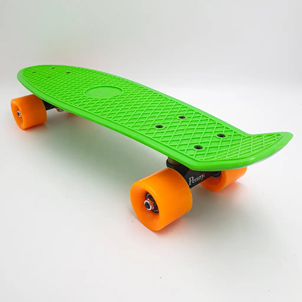 Пенні борд скейт 55х15см до 80кг ABEC 7 матові колеса скейтборд Penny Board Pastel Series салатовий
