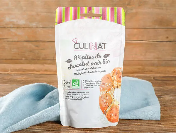 Дропсы Culinat из темного шоколада органические 100 г - фото 2