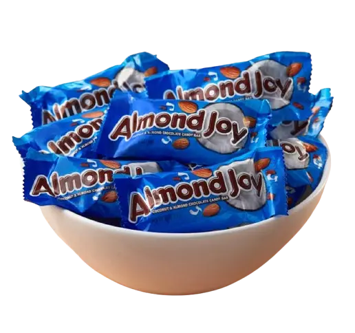 Шоколадні цукерки Almond Joy Miniatures Coconut and Almond Chocolate Candy 289г - фото 7