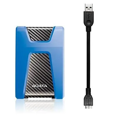 Зовнішній жорсткий диск 2.5 2TB ADATA (AHD650-2TU31-CBL) - фото 4