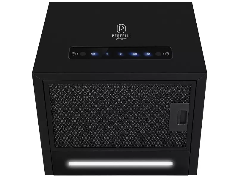 Витяжка декоративна Perfelli DESIGN QUADRO 36 NERO SILENZIO - фото 4