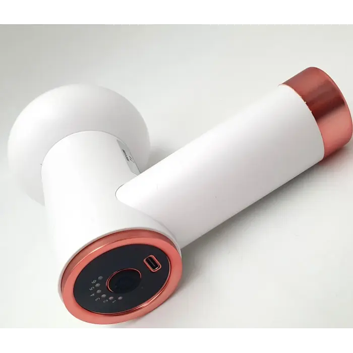 Масажер антицелюлітний ручний для тіла 4 насадки на акумуляторі Deep Rollin Massager - фото 4