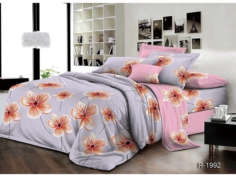 Комплект постільної білизни Євро TAG tekstil pbe0025921 - фото 2