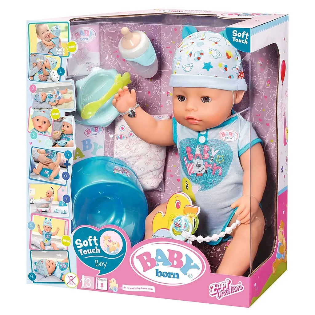 Лялька Baby Born Ніжні обійми Чарівний Малюк, з аксесуарами, 43 см (824375) - фото 11