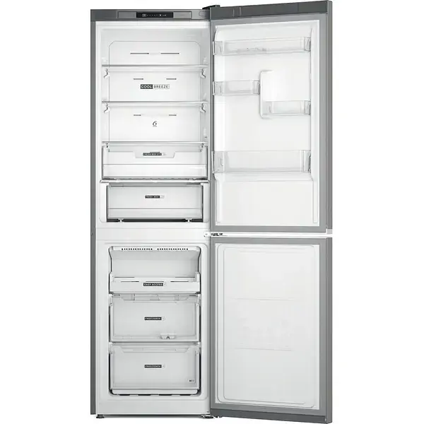 Холодильник Whirlpool W7X 82I OX двокамерний загальний об'єм 378L корисний об'єм 231L/104L А++ 191x60x68 см Gray - фото 4