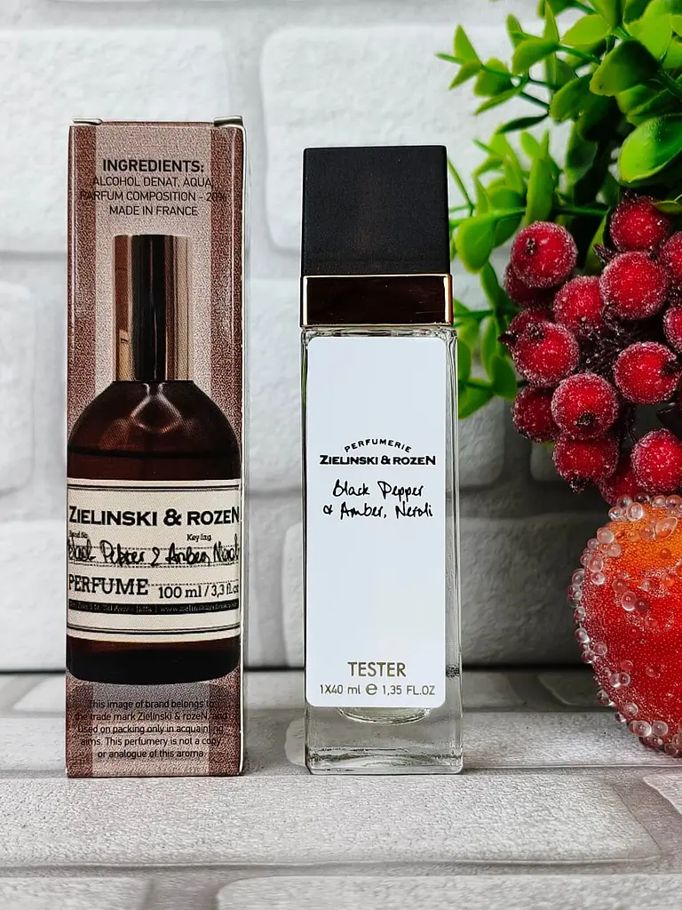 Парфуми унісекс, аромат за мотивами Black Pepper & Amber, Neroli (40 мл)