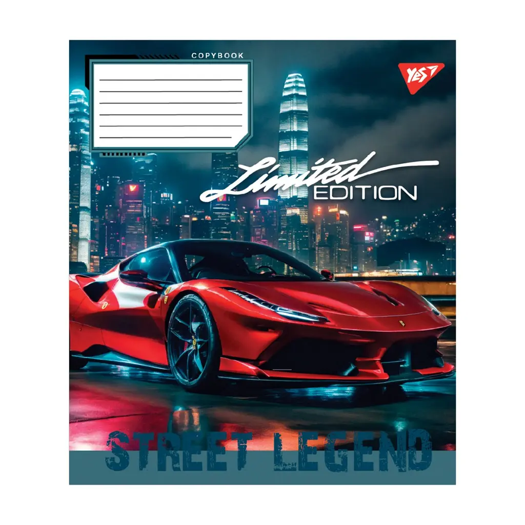 Зошит Yes Sreet legend А5 12 аркушів лінія (767903), в асортименті - фото 5