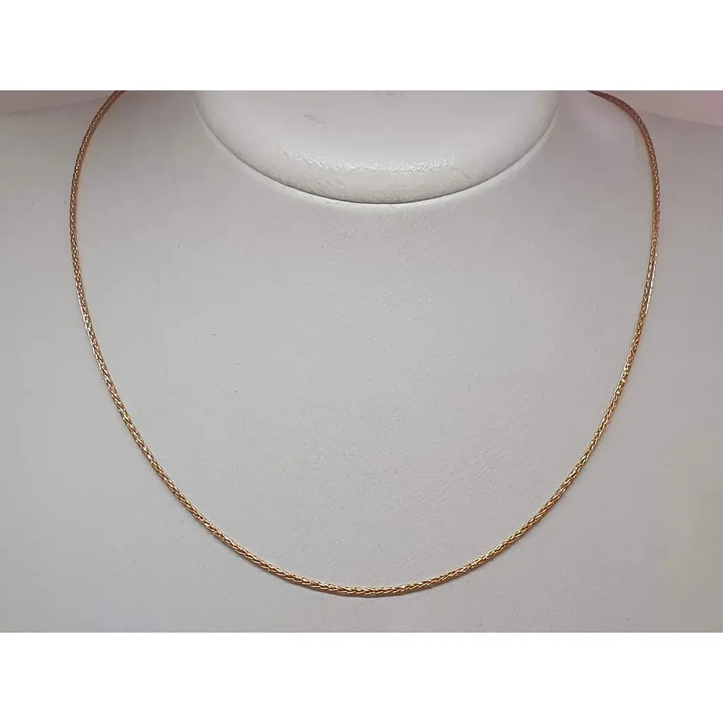 Золотая цепочка Платон (Колос). 1Ц093/00Б 40 - фото 2