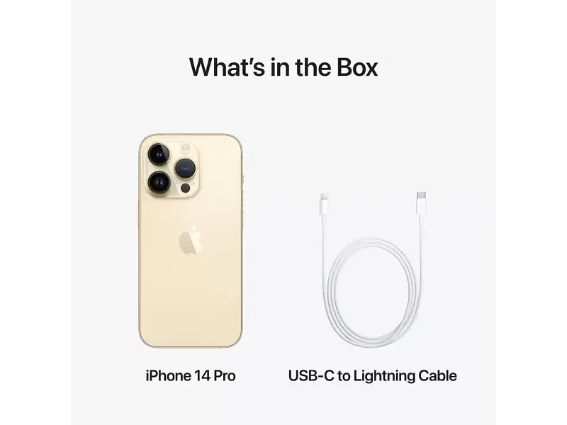 Смартфон Apple IPhone 14 Pro 256GB Gold (MQ183) - фото 2
