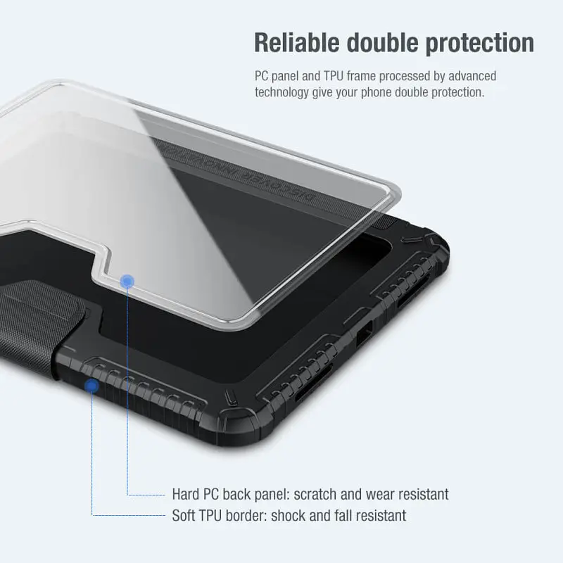 Чохол-книжка Bumper Pro для Apple iPad 10.9" 2022-24 Nillkin teh0032197 - фото 6
