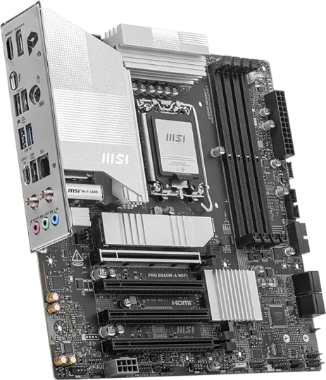 Материнська плата MSI B860M-A Pro Wi-Fi LGA 1851 (PRO B860M-A WIFI) - фото 2