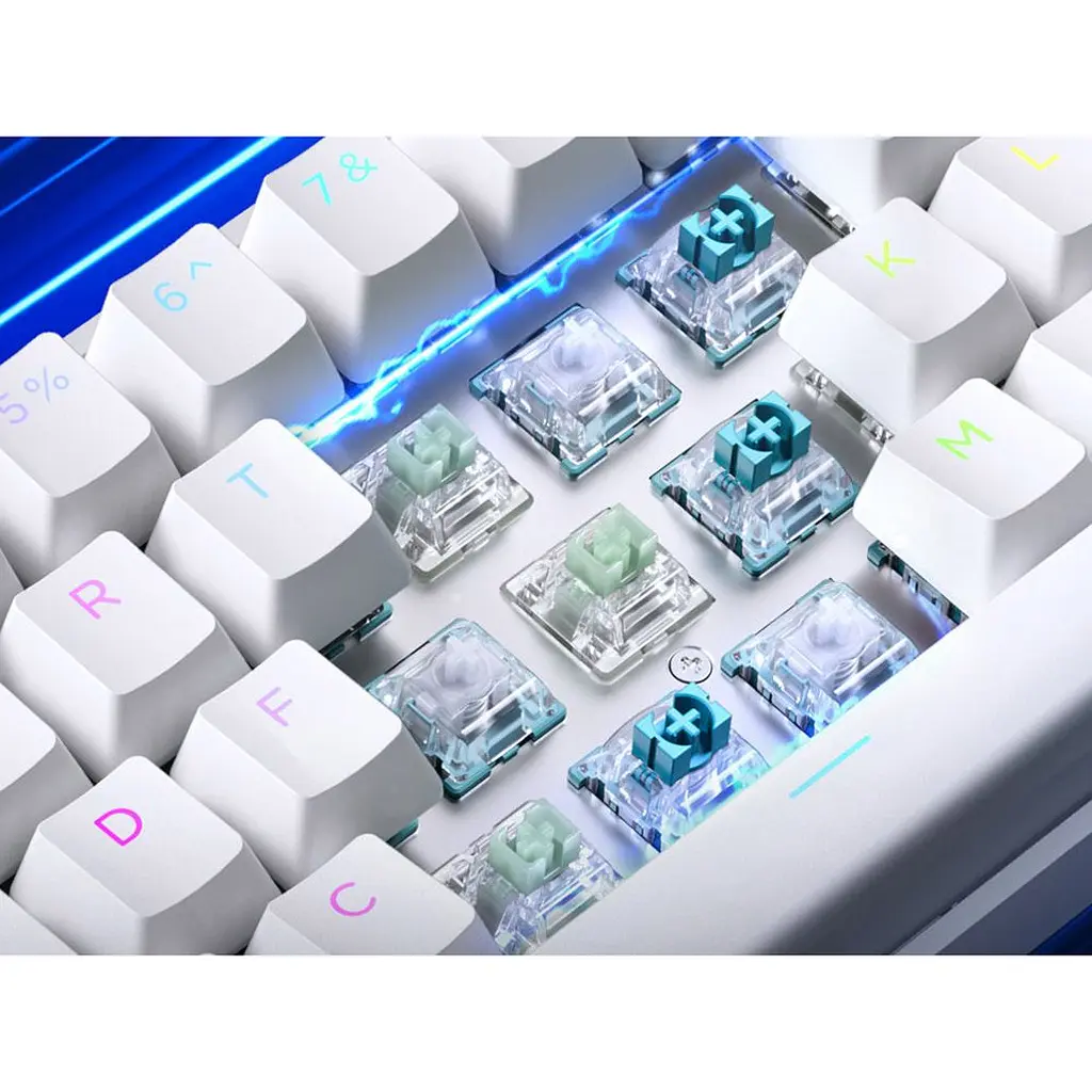 Клавиатура MCHOSE Ace 60 Pro RGB TTC Uranus Magnetic Switch-Standard White (MC-ACE60-7A) - фото 3