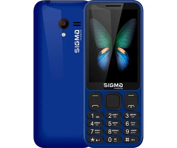 Телефон кнопковий Sigma mobile X-style 351 Lider синій (4827798121931) - фото 3