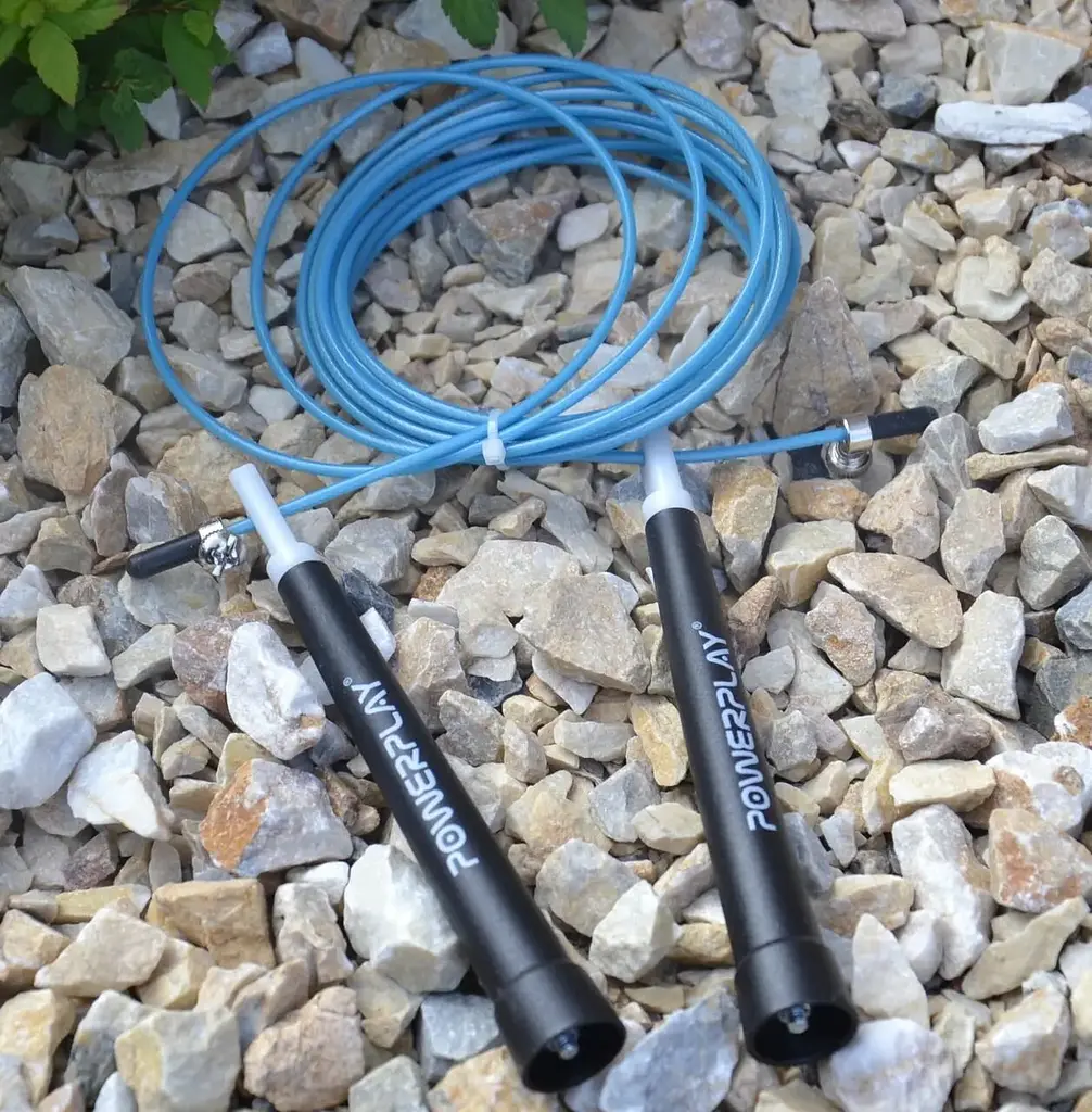 Скакалка швидкісна Power System PS-4033 2.8 м, бірюзовий - фото 4