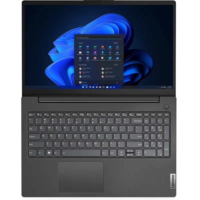 Ноутбук Lenovo V15 G4 ABP AMD Ryzen 7 7730U до 4, 5 ГГц, 15, 6 Full HD, IPS, 8 ГБ DDR4, 3 ТБ SSD, интегрированной видеокартой AMD Radeon Graphic, Business Black - фото 10