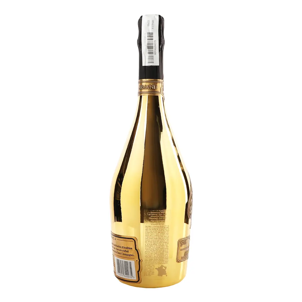Шампанское Armand de Brignac Brut Gold, белое, брют, 0,75 л - фото 3