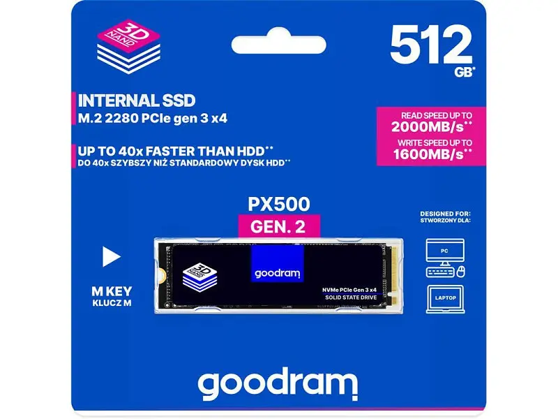 SSD-накопичувач GOODRAM PX500 512 GB (SSDPR-PX500-512-80-G3) - фото 6