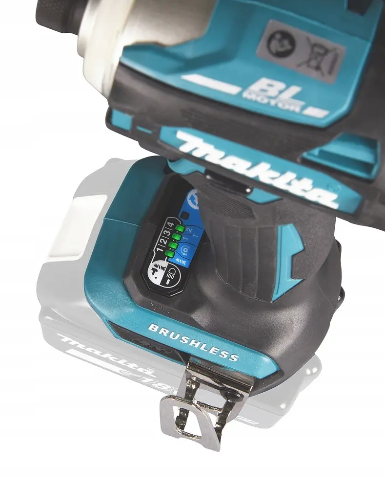 Гвинтокрут імпульсний акумуляторний Makita DTD172RTJ (180 Нм, 1/4", BL, LXT) - фото 7