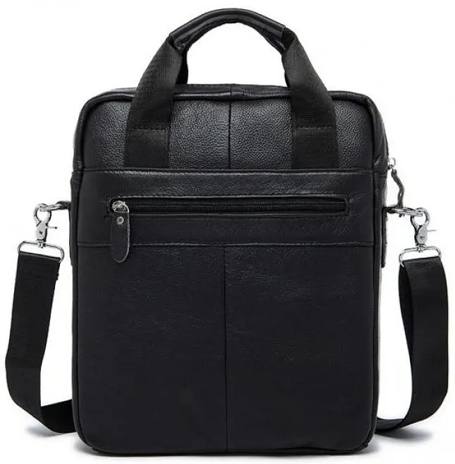 Сумка кожаная мужская Vintage 28х30х6 см sum0012798 - фото 9