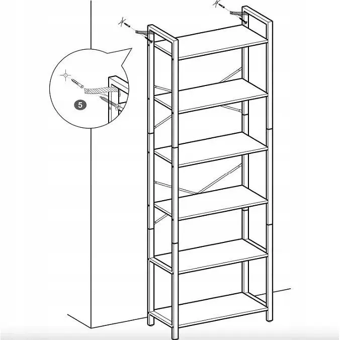 Стеллаж Leobert Zanzara в стиле Loft - фото 6