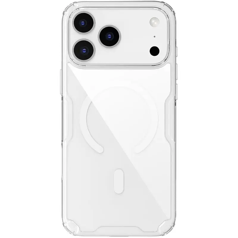 TPU чохол Nillkin Nature Pro Magnetic для Apple iPhone 17 Pro (6.3) Безбарвний (прозорий) - фото 4