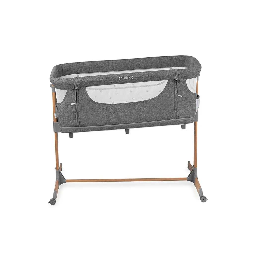 Ліжечко дитяче прямокутне MoMI Smart Bed 4in1 Grey (ŁÓŻE00002) - фото 5