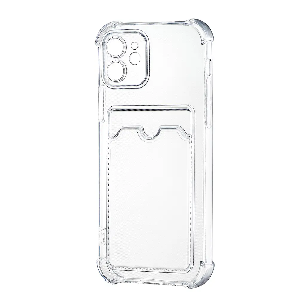 Чохол Clear Pocket Case Protected Camera iPhone 12 Прозорий