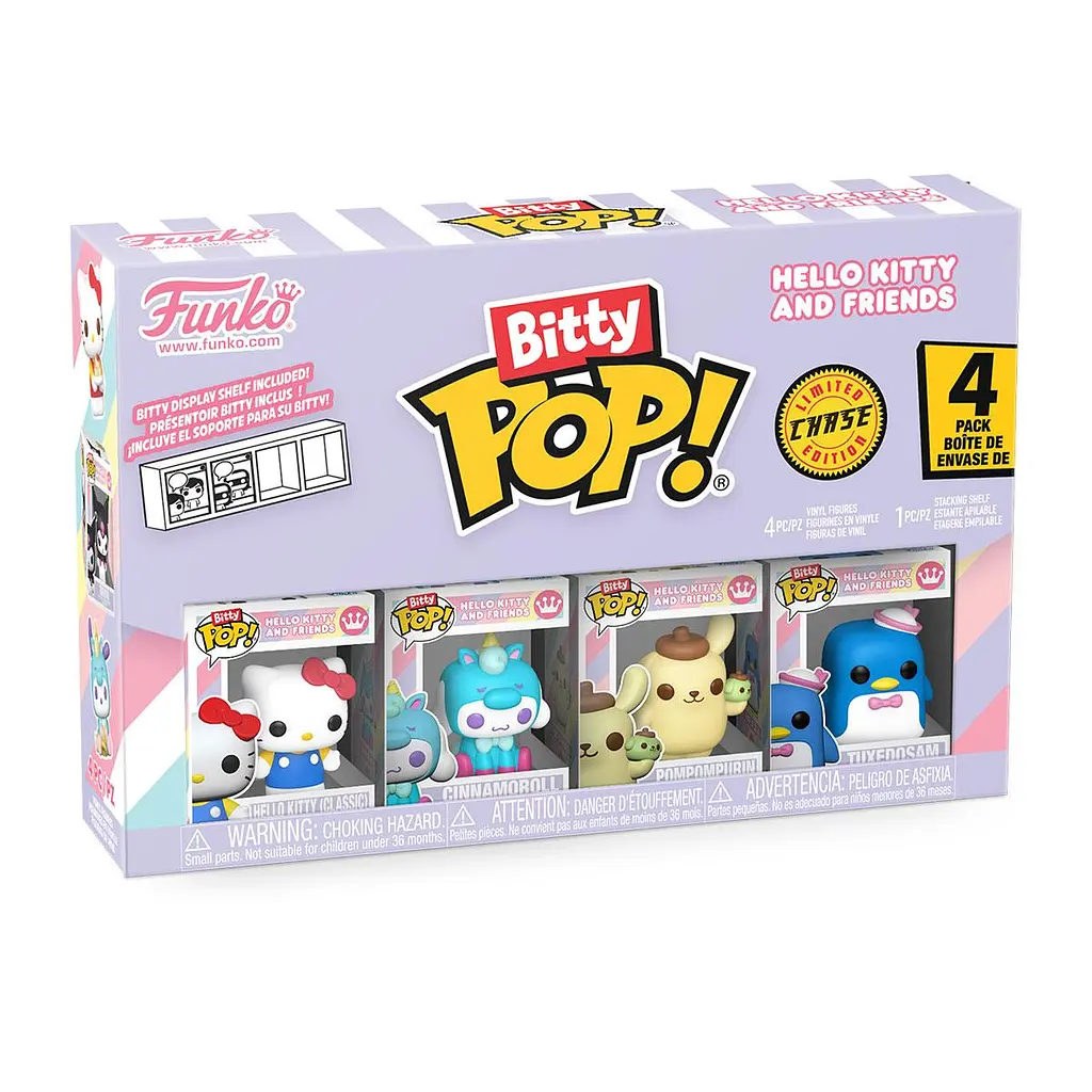Набір ігрових фігурок BITTY POP! серії "Sanrio" - ХЕЛОУ КІТТІ (4 фігурки в ас.) Funko 85713 - фото 3