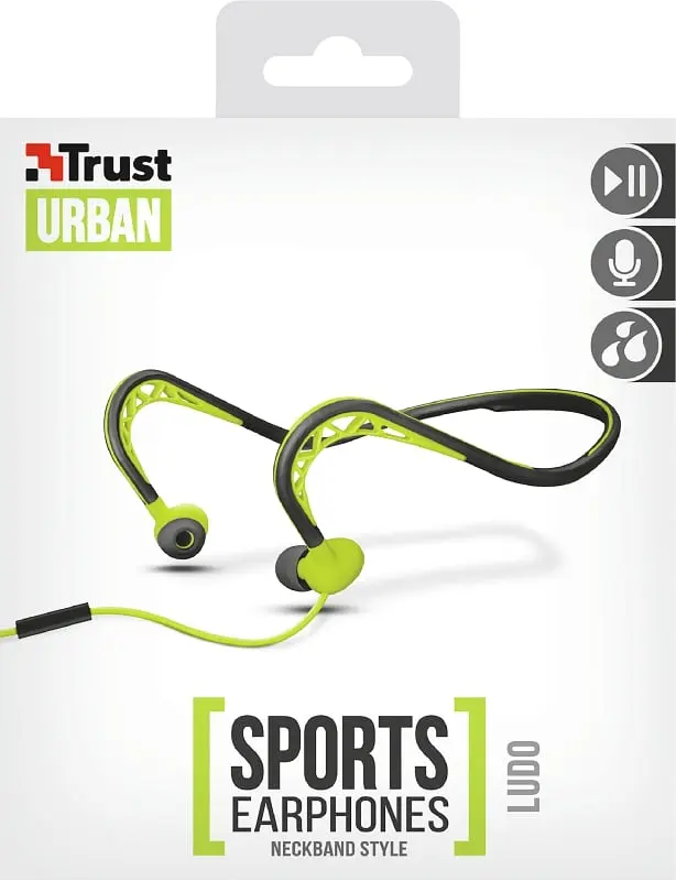 Наушники Trust Ludo Neckband Waterproof Mic (22827_Trust) - фото 7