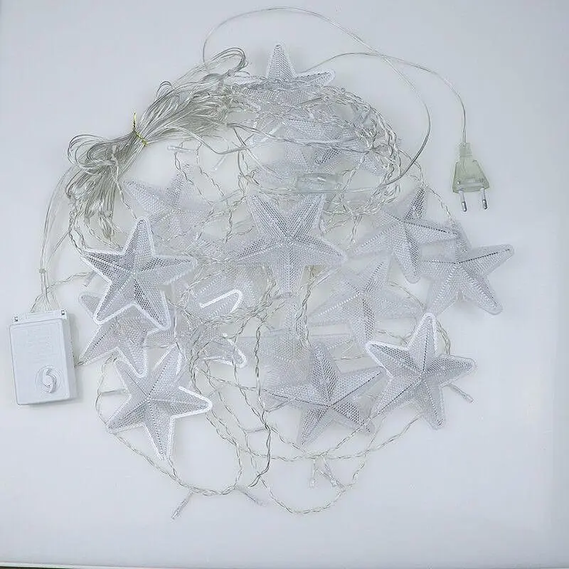 Гирлянда штора Sun Lamp Звездочки 136 led 3 м - фото 3