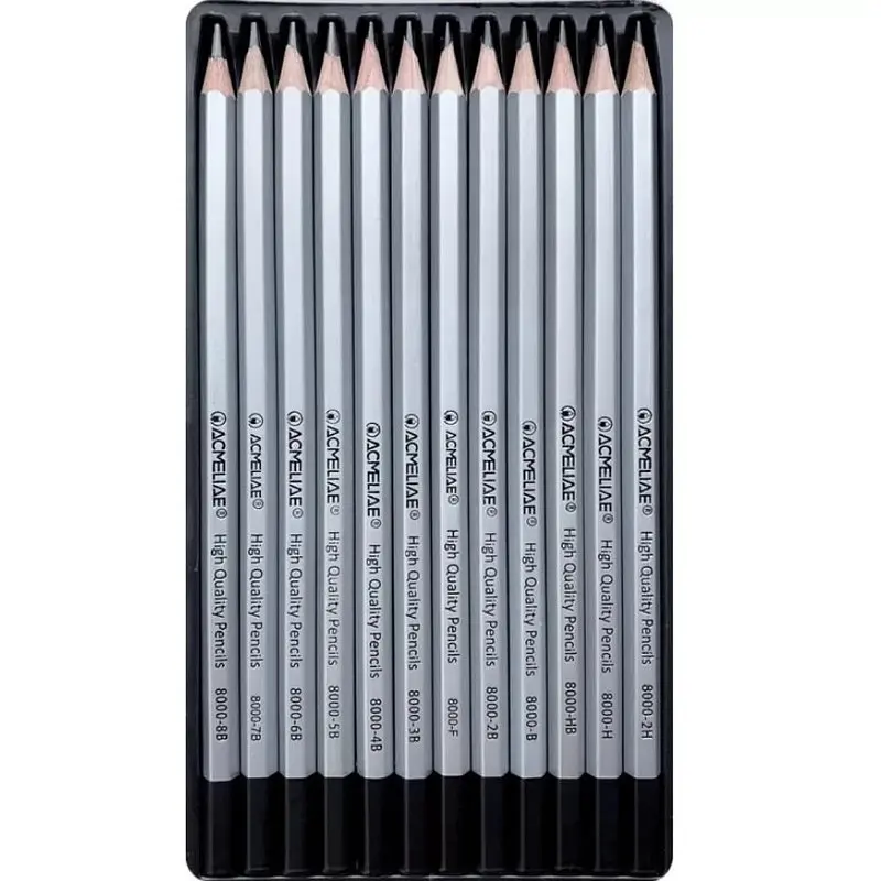 Набір олівців Acmeliae «Drawing pencils» 44053, 12 видів - фото 2