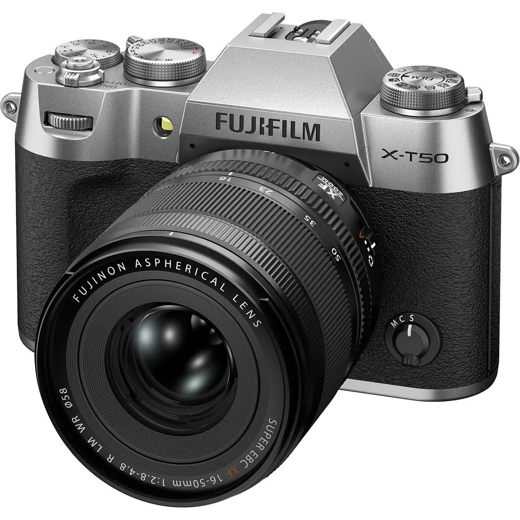 Бездзеркальний фотоапарат Fujifilm X-T50 Kit XF 16-50mm f/2.8-4.8 R LM WR Silver (16828569) [172738] - фото 3
