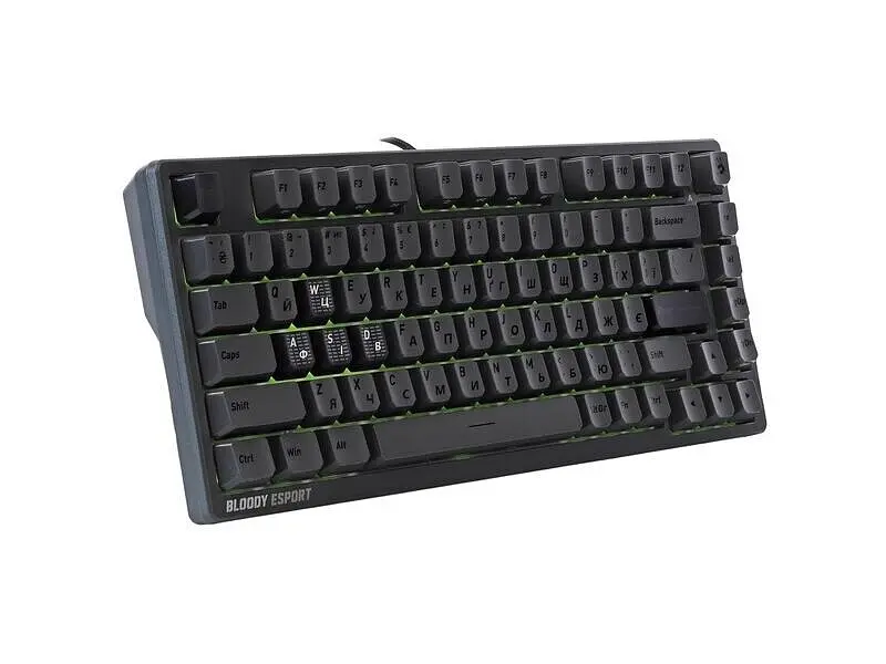 Клавіатура A4Tech Bloody MS76 Iron Grey - фото 3