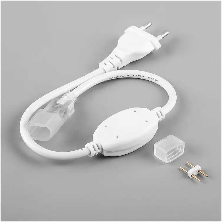 Світлодіодна неонова стрічка Feron LS720 230 В 9.6 Вт/м холодний білий (29560) - фото 4