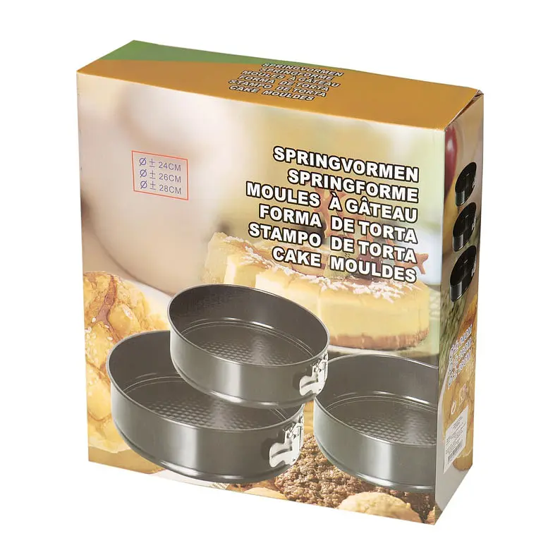 Набір форм для випікання Kornel 3 шт. (BHM4466C) - фото 3