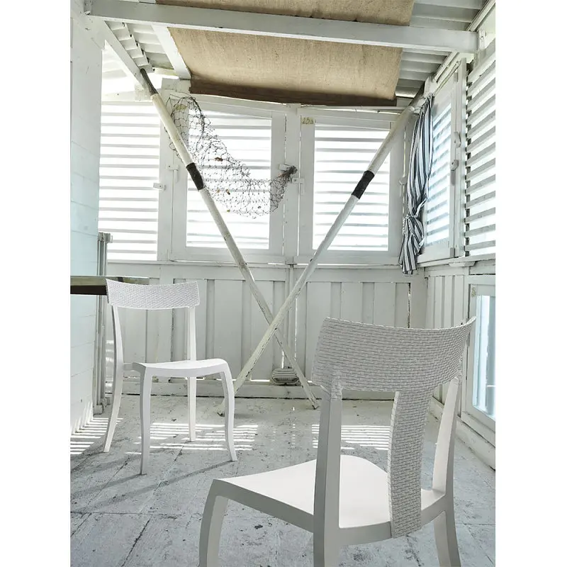 Стілець Papatya Toro-S Rattan, темно-коричневий (821131) - фото 4