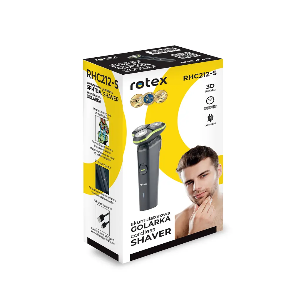 Електробритва Rotex RHC212-S - фото 9