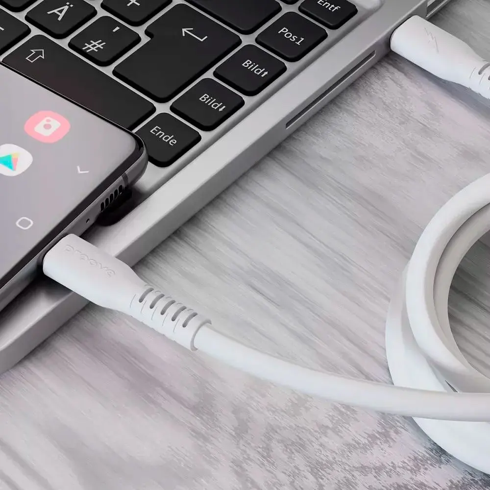 Кабель Proove Eternal USB-C to USB-C 60W 2m White (CCET60002222) [131031] - фото 2