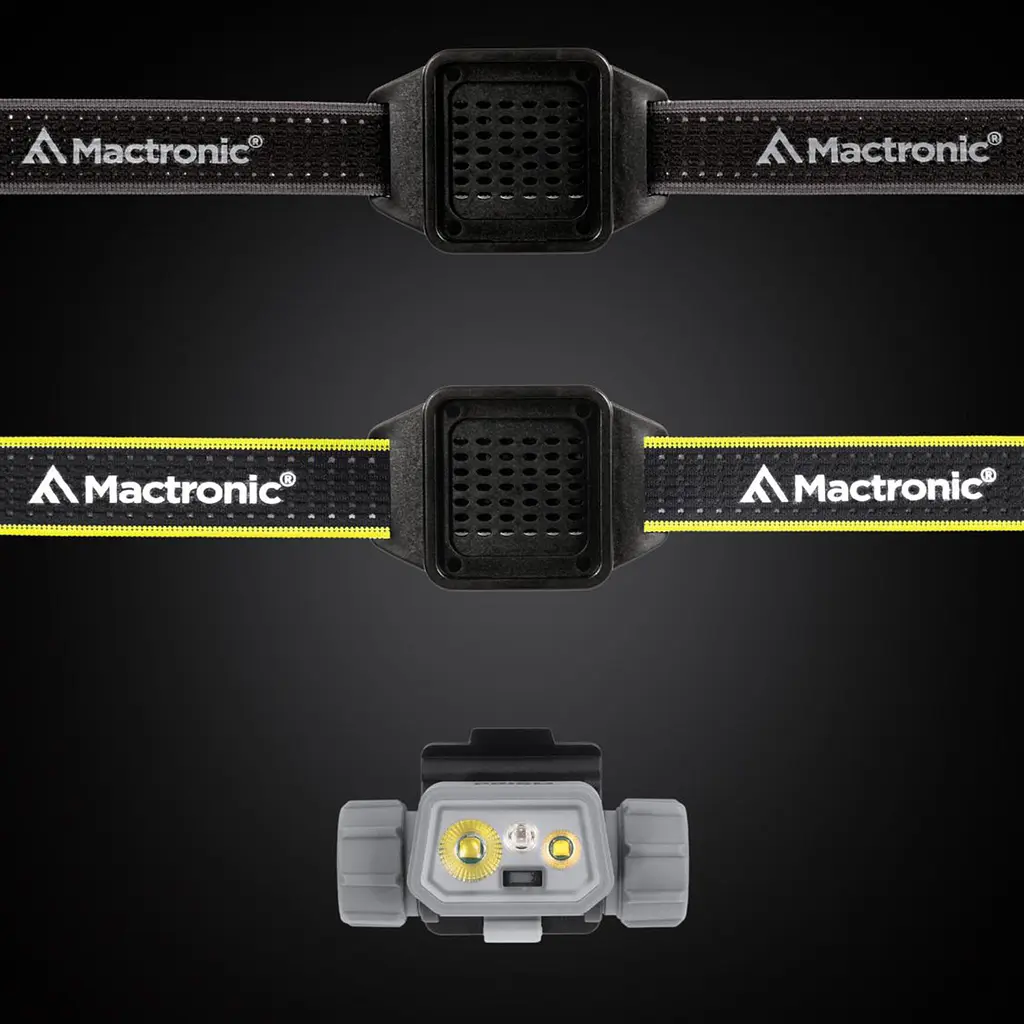 Ліхтар налобний Mactronic Prism тактичний 650 Lm холодний/теплий/RGB LED Type-C Сірий - фото 5